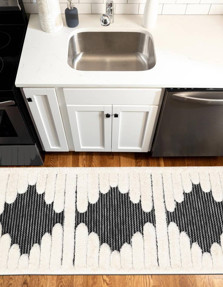 Detail image of 2' x 6' Prismatic Runner Rug