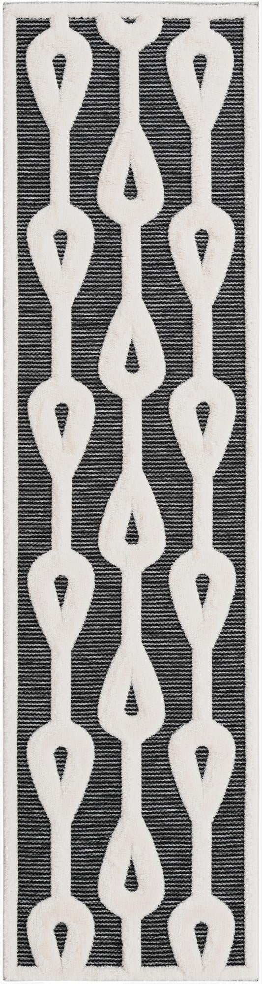 2' 7 x 10' Prismatic Runner Rug