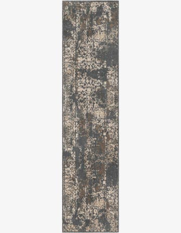 Gray Sahara Runner Rug