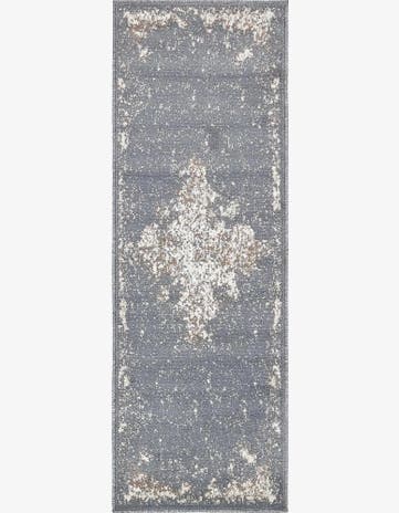 Gray Sahara Runner Rug