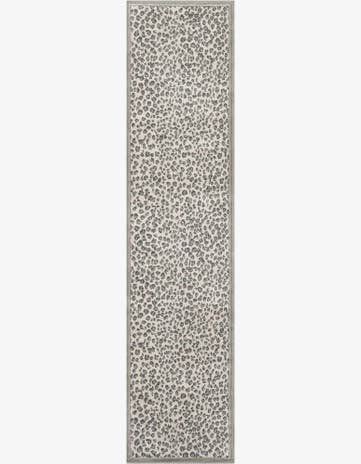 Gray Savannah Runner Rug