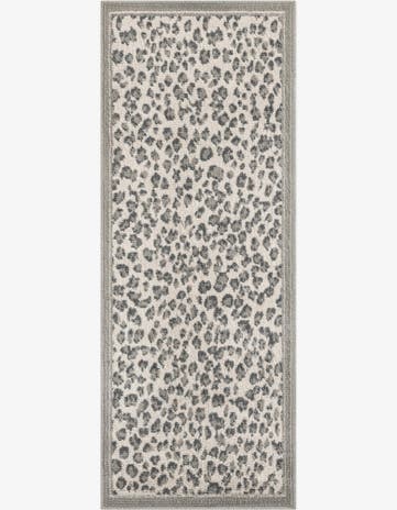 Gray Savannah Runner Rug