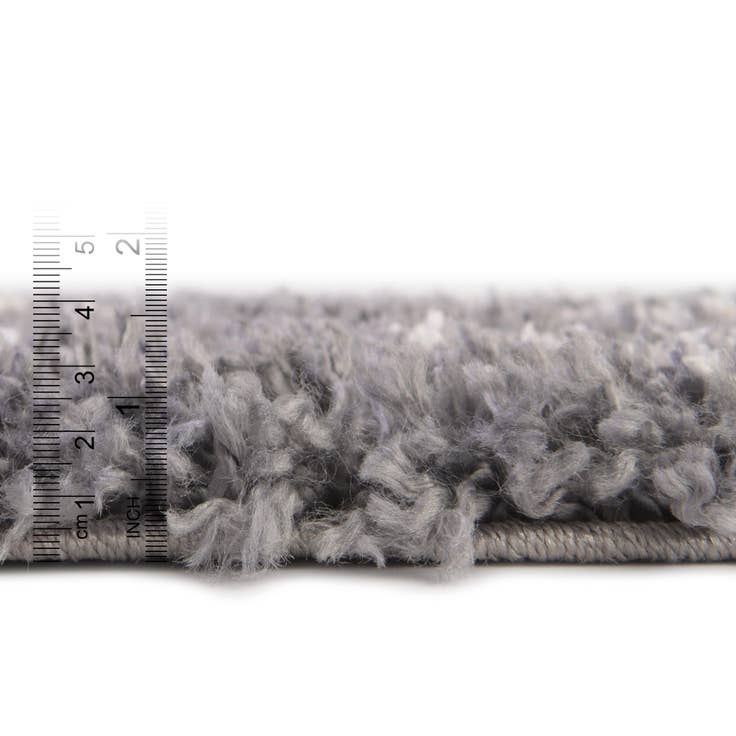 Detail image of 2' x 6' Serenity Shag Runner Rug