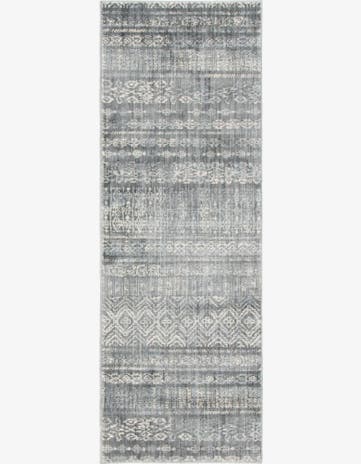 Gray Solaris Runner Rug