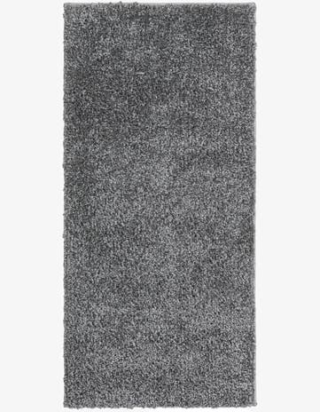 2' x 4' Solid Frieze Runner Rug