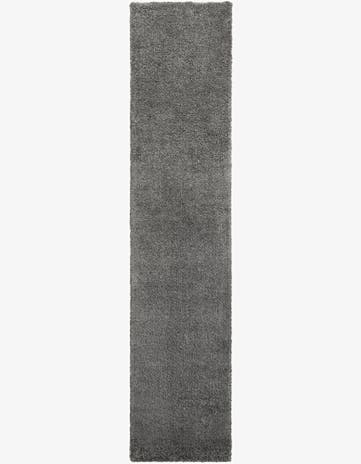 2' 7 x 12' Solid Frieze Runner Rug