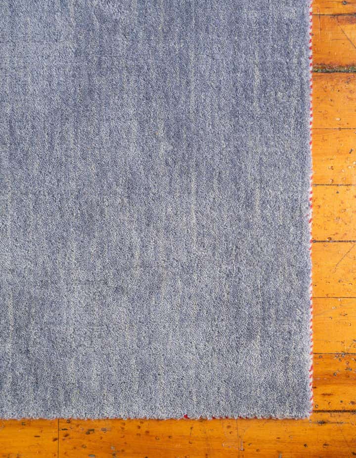 2' 7 x 16' 5 Hand Knotted Solid Gabbeh Wool Runner Rug