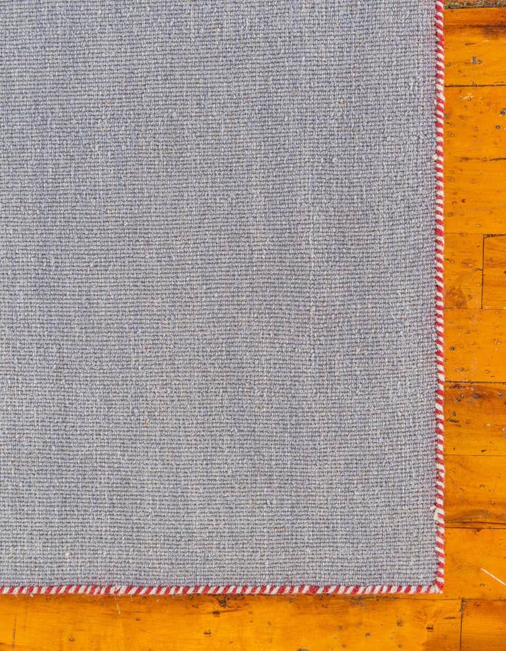 Detail image of 2' 7 x 16' 5  Hand Knotted Solid Gabbeh Wool Runner Rug