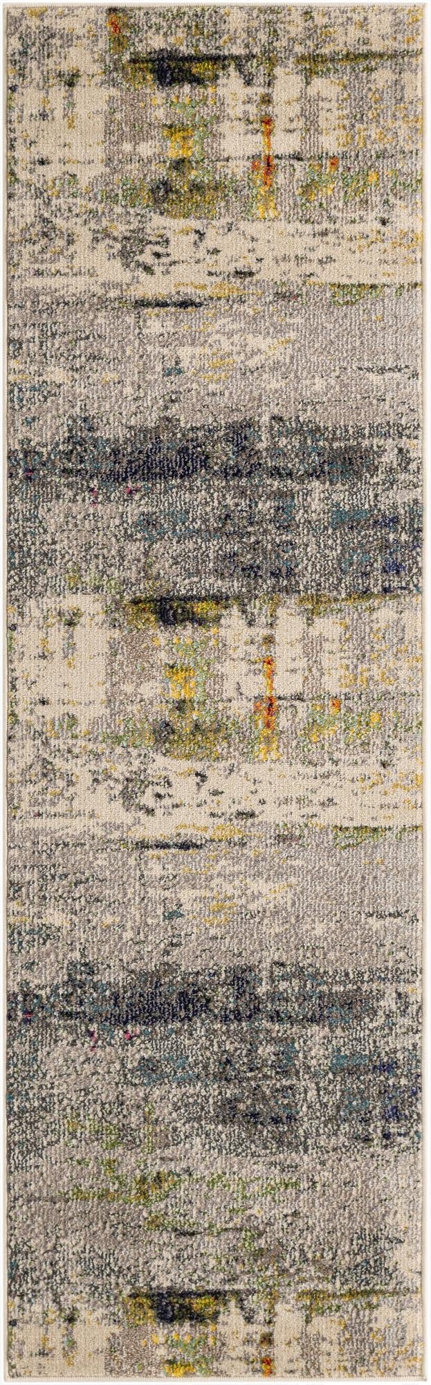 2' 2 x 6' 9  Washable Spectrum Runner Rug