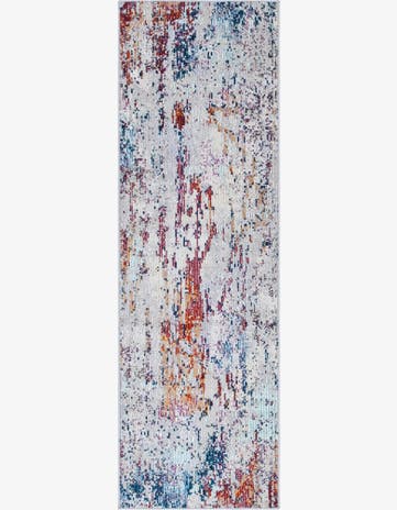 Gray Starlight Runner Rug