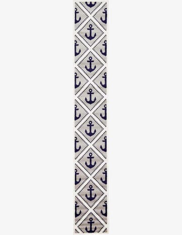 Gray Sydney Runner Rug