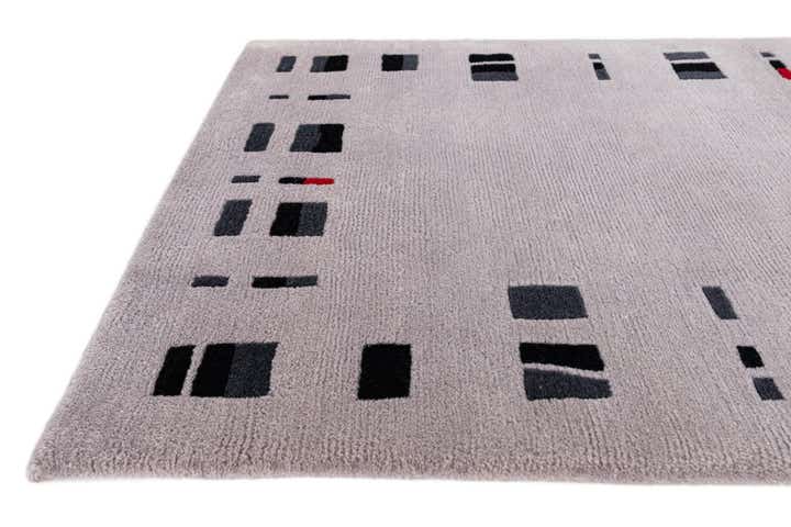 2' 9 x 9' 8 Hand Knotted Tibet Wool Runner Rug