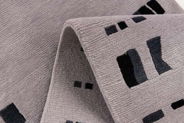 2' 9 x 9' 8 Hand Knotted Tibet Wool Runner Rug