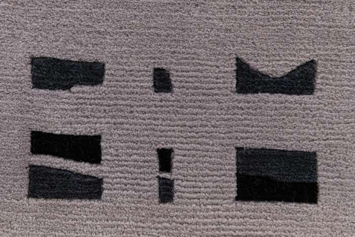 2' 8 x 9' 8 Hand Knotted Tibet Wool Runner Rug