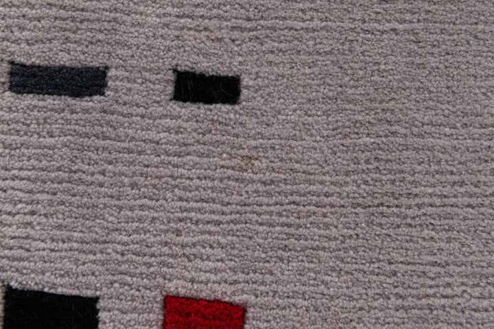 2' 8 x 9' 8 Hand Knotted Tibet Wool Runner Rug