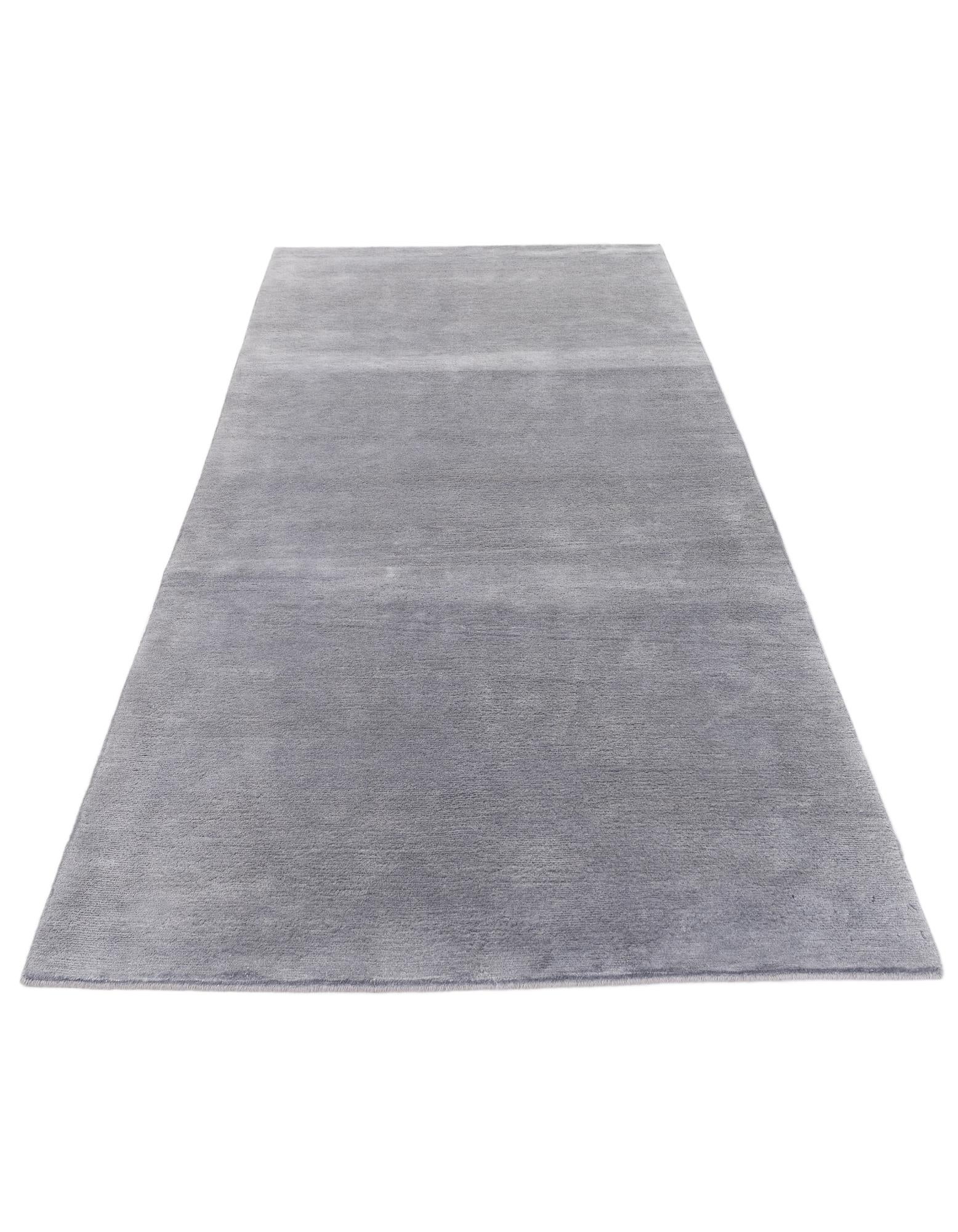 3' 10 x 7' 9 Hand Knotted Tibet Wool Runner Rug