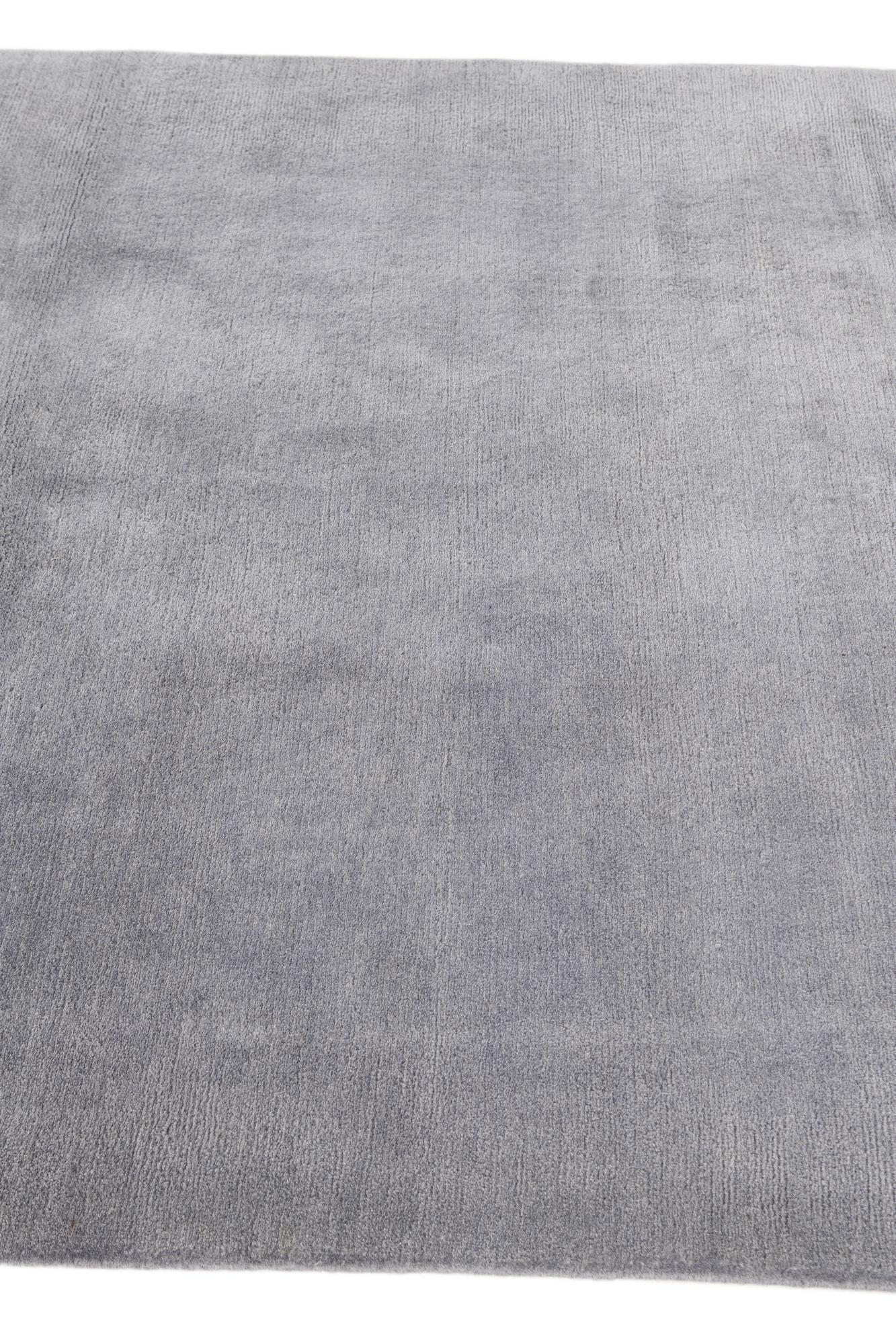 3' 10 x 7' 9 Hand Knotted Tibet Wool Runner Rug