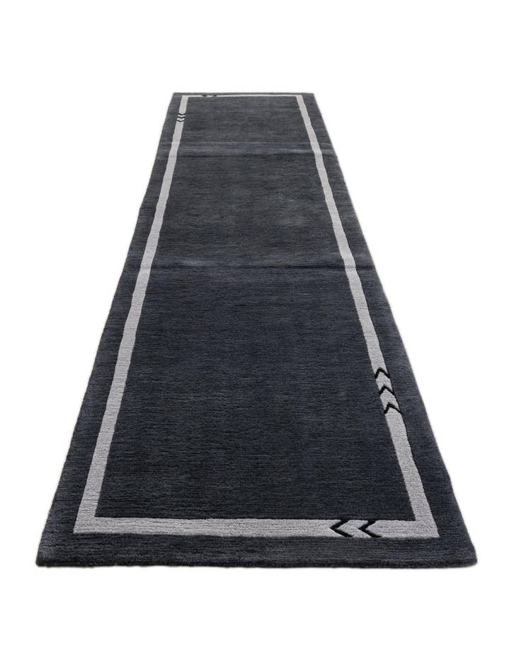 Detail image of 2' 9 x 11' 4 Hand Knotted Tibet Wool Runner Rug