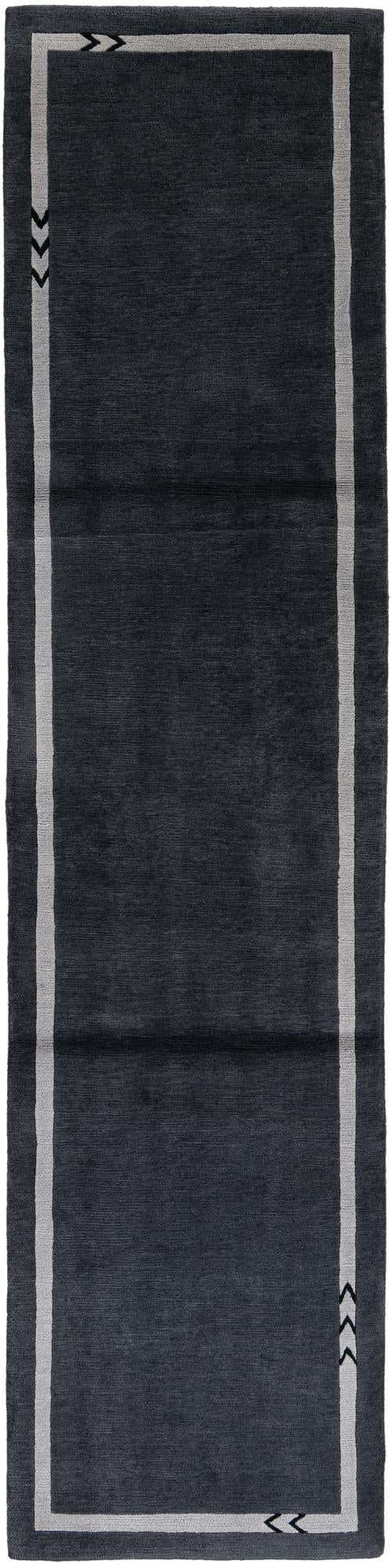 2' 9 x 11' 4 Hand Knotted Tibet Wool Runner Rug