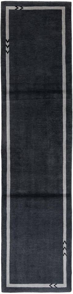Detail image of 2' 9 x 11' 4 Hand Knotted Tibet Wool Runner Rug
