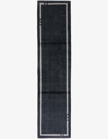 2' 9 x 11' 4 Hand Knotted Tibet Wool Runner Rug