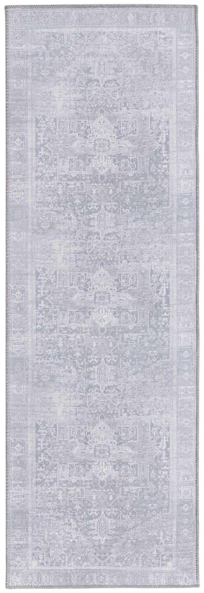 2' x 6' Washable Timeless Runner Rug