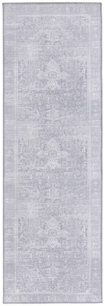 2' x 6' Washable Timeless Runner Rug