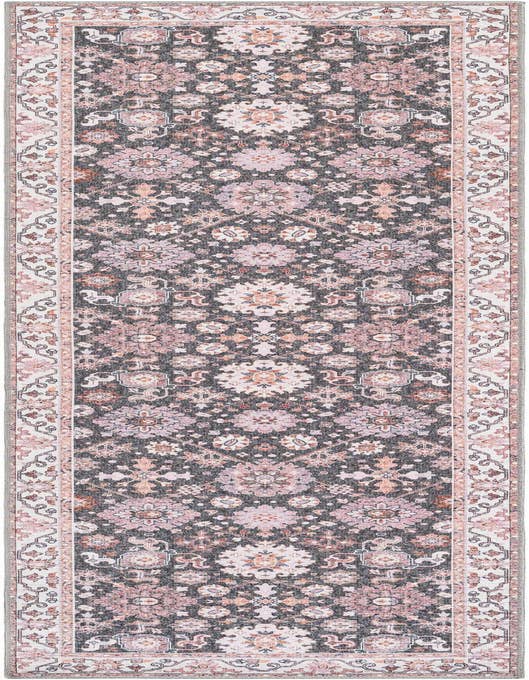 Detail image of 2' 7 x 10' Washable Timeless Runner Rug