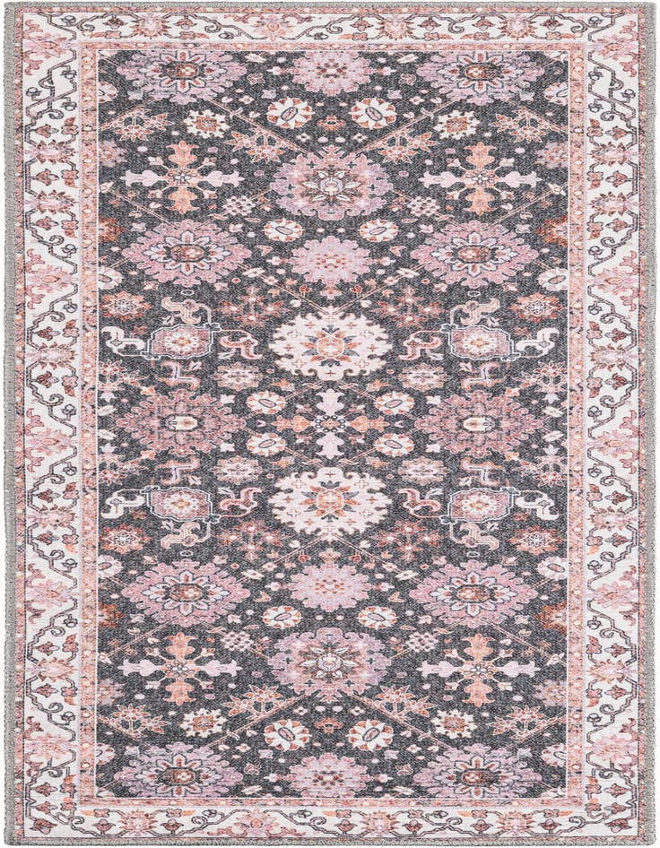 Detail image of 2' x 5' 1 Washable Timeless Runner Rug