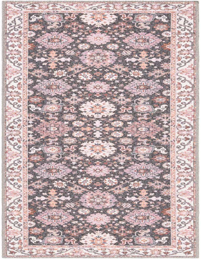 2' x 6' 1 Washable Timeless Runner Rug