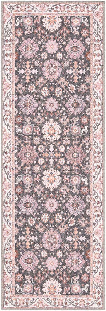 2' x 6' 1 Washable Timeless Runner Rug