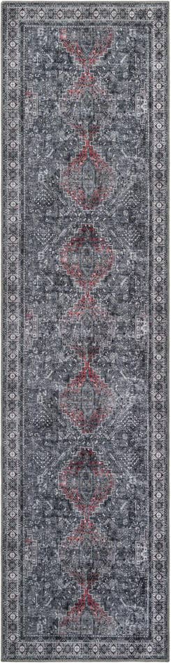 Detailansicht von 80cm x 305cm Waschbar Timeless Läufer Teppich