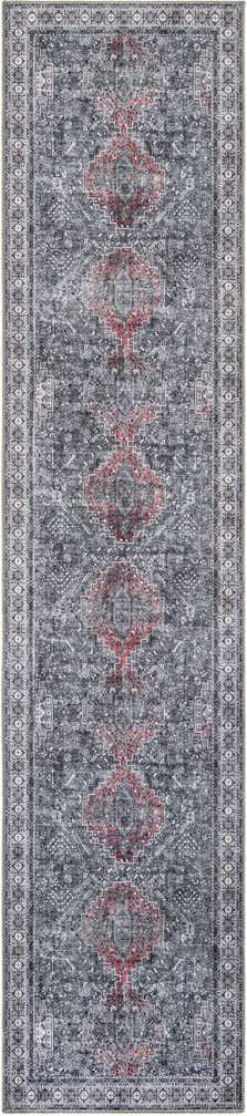 2' 7 x 12' Washable Timeless Runner Rug