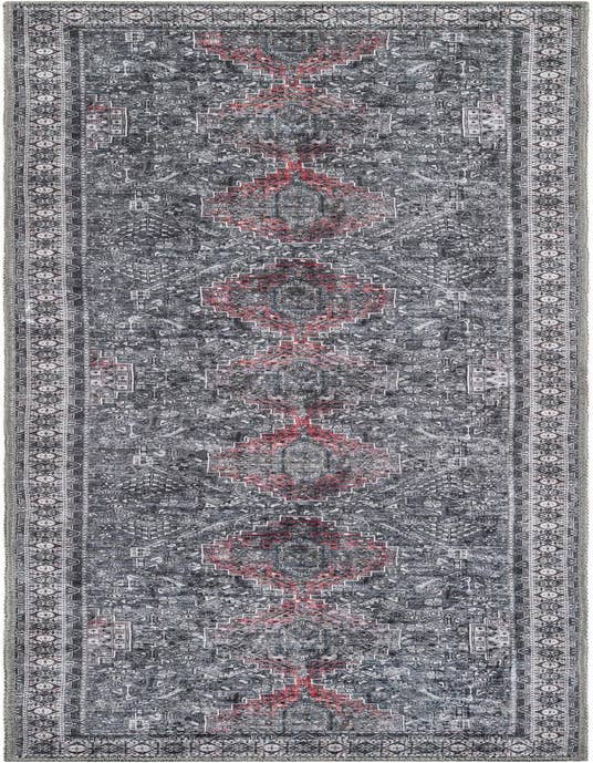 Detail image of 2' x 8' Washable Timeless Runner Rug