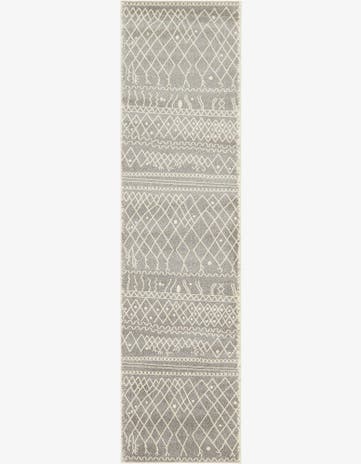 Gray Titania Runner Rug