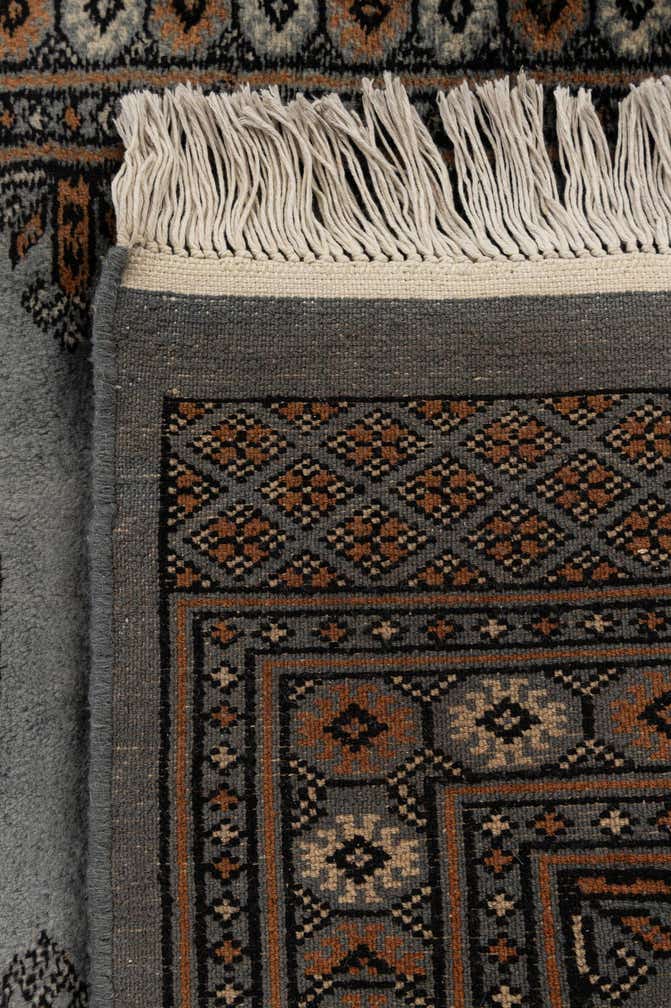 2' 7 x 10' 1 Hand Knotted Torkaman Oriental Wool Runner Rug