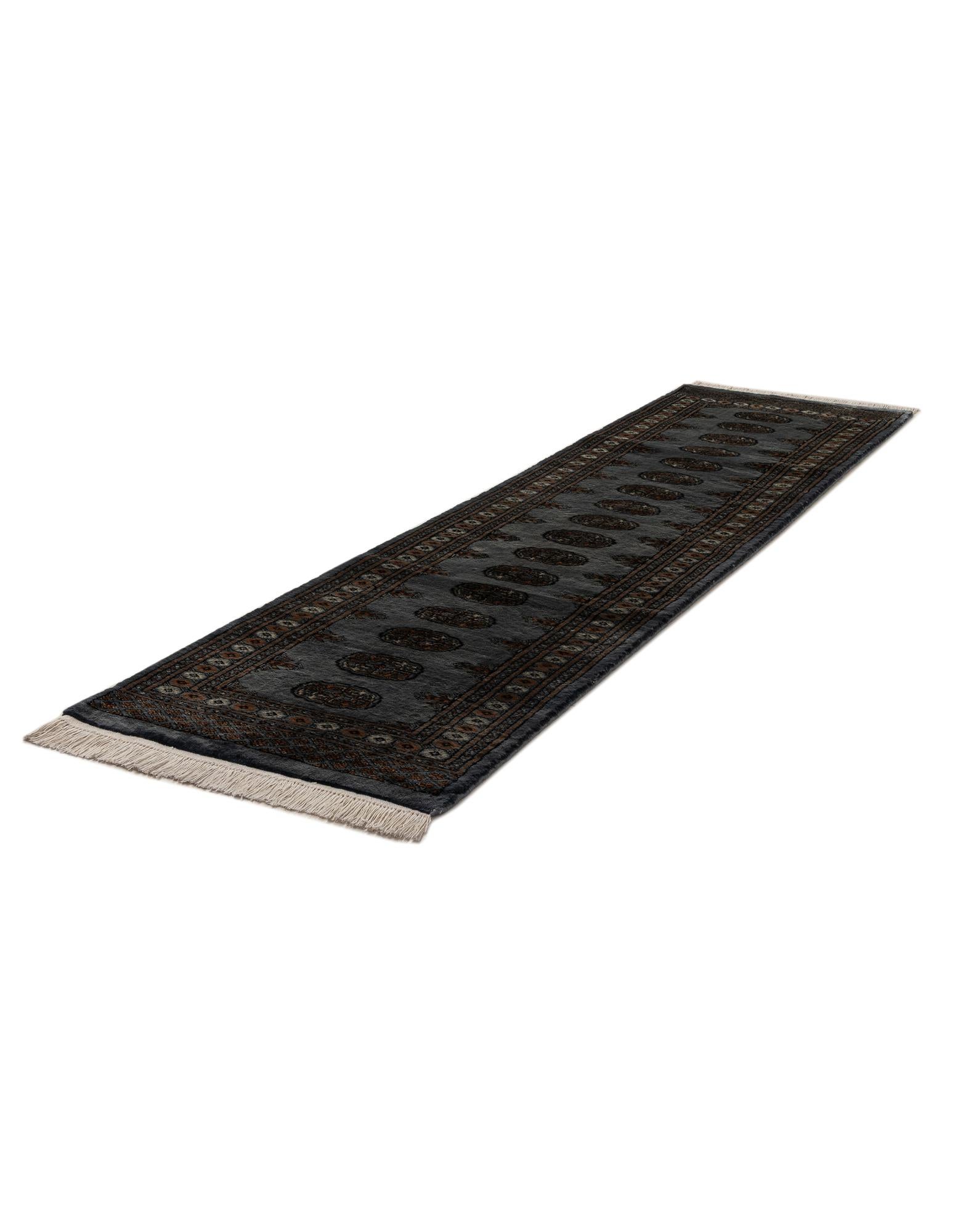 2' 7 x 10' 1 Hand Knotted Torkaman Oriental Wool Runner Rug