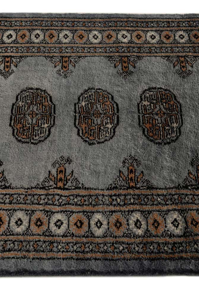 2' 7 x 10' 1 Hand Knotted Torkaman Oriental Wool Runner Rug