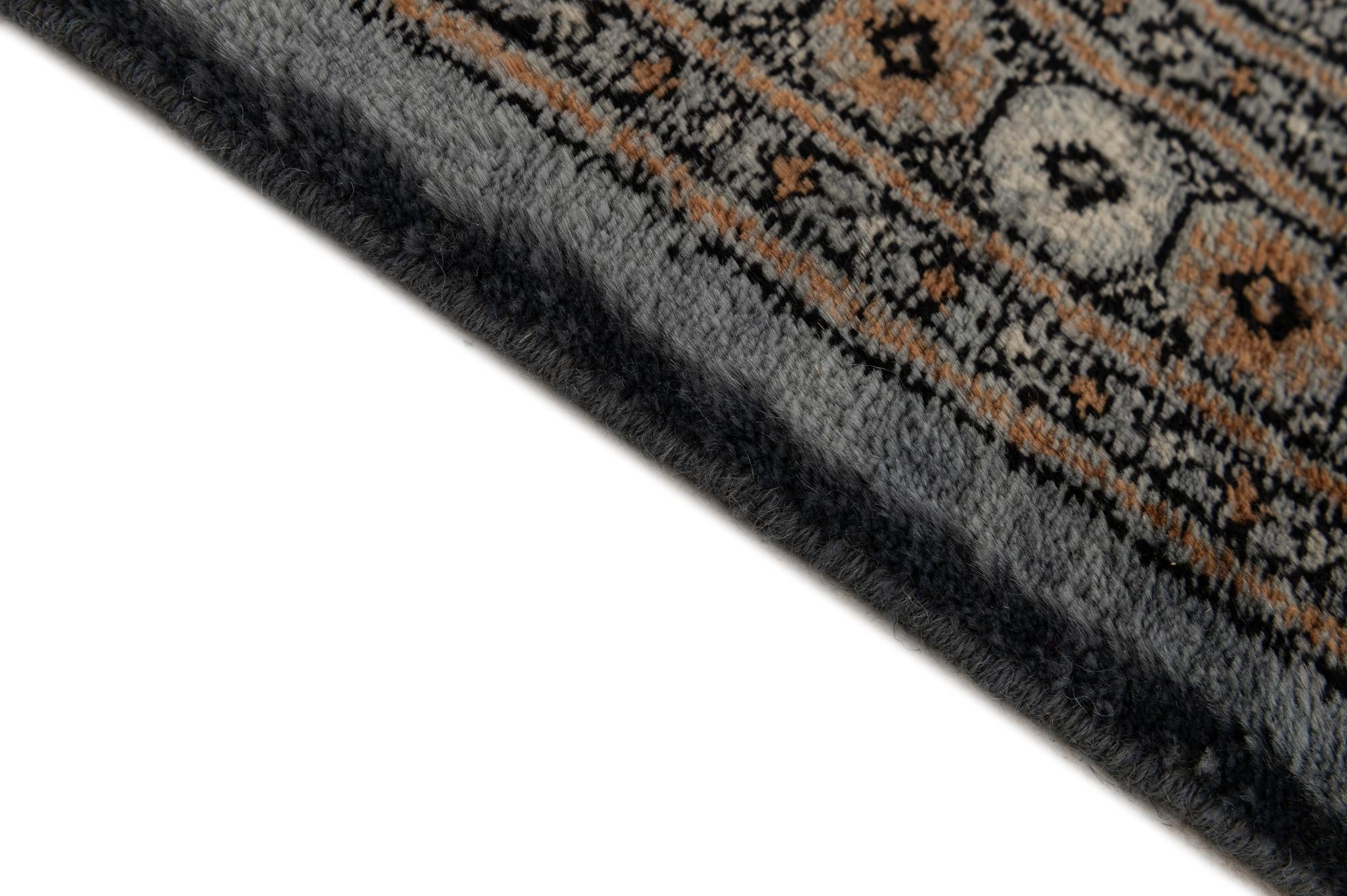 2' 7 x 10' 1 Hand Knotted Torkaman Oriental Wool Runner Rug