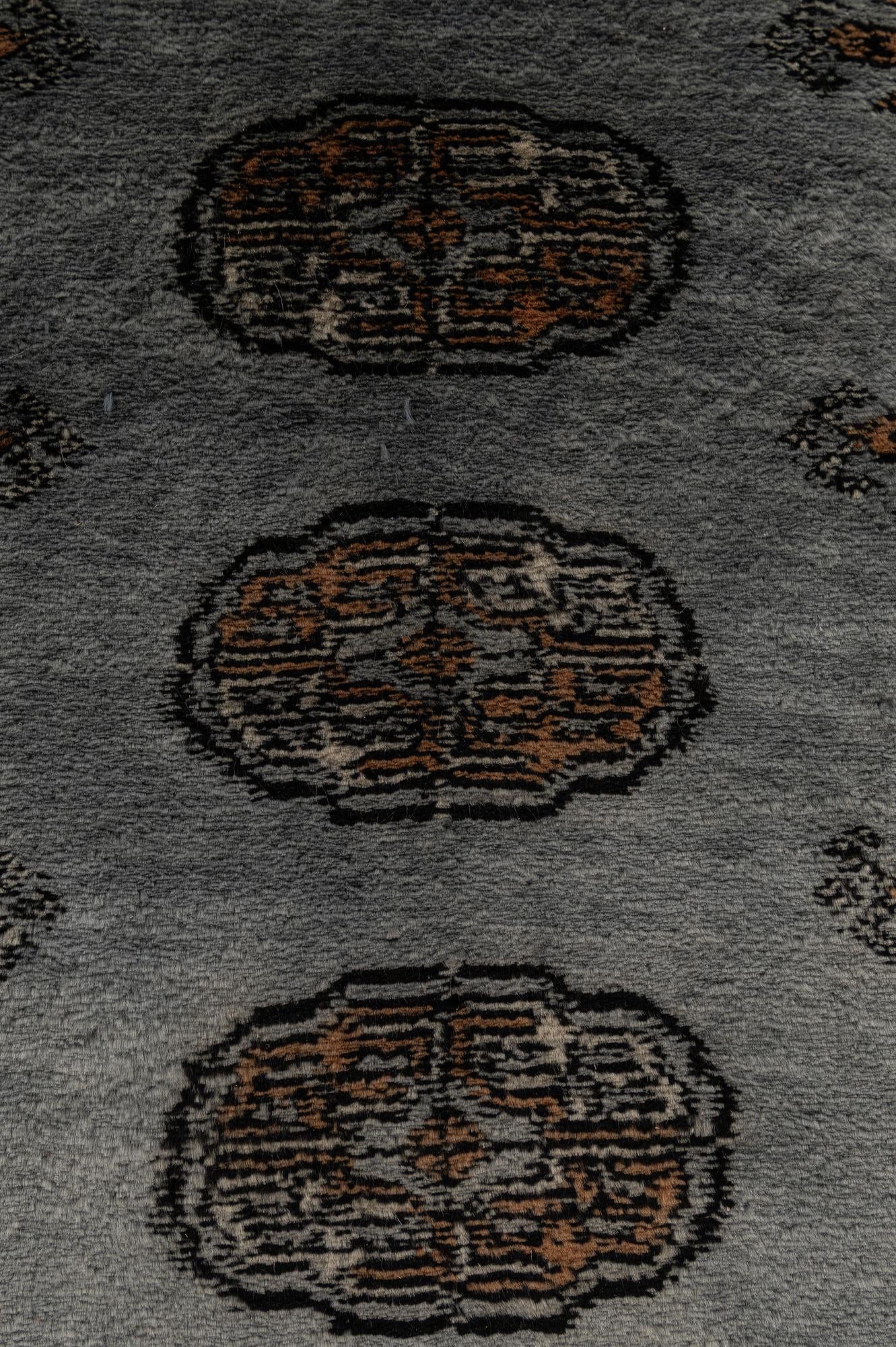 2' 7 x 10' 1 Hand Knotted Torkaman Oriental Wool Runner Rug