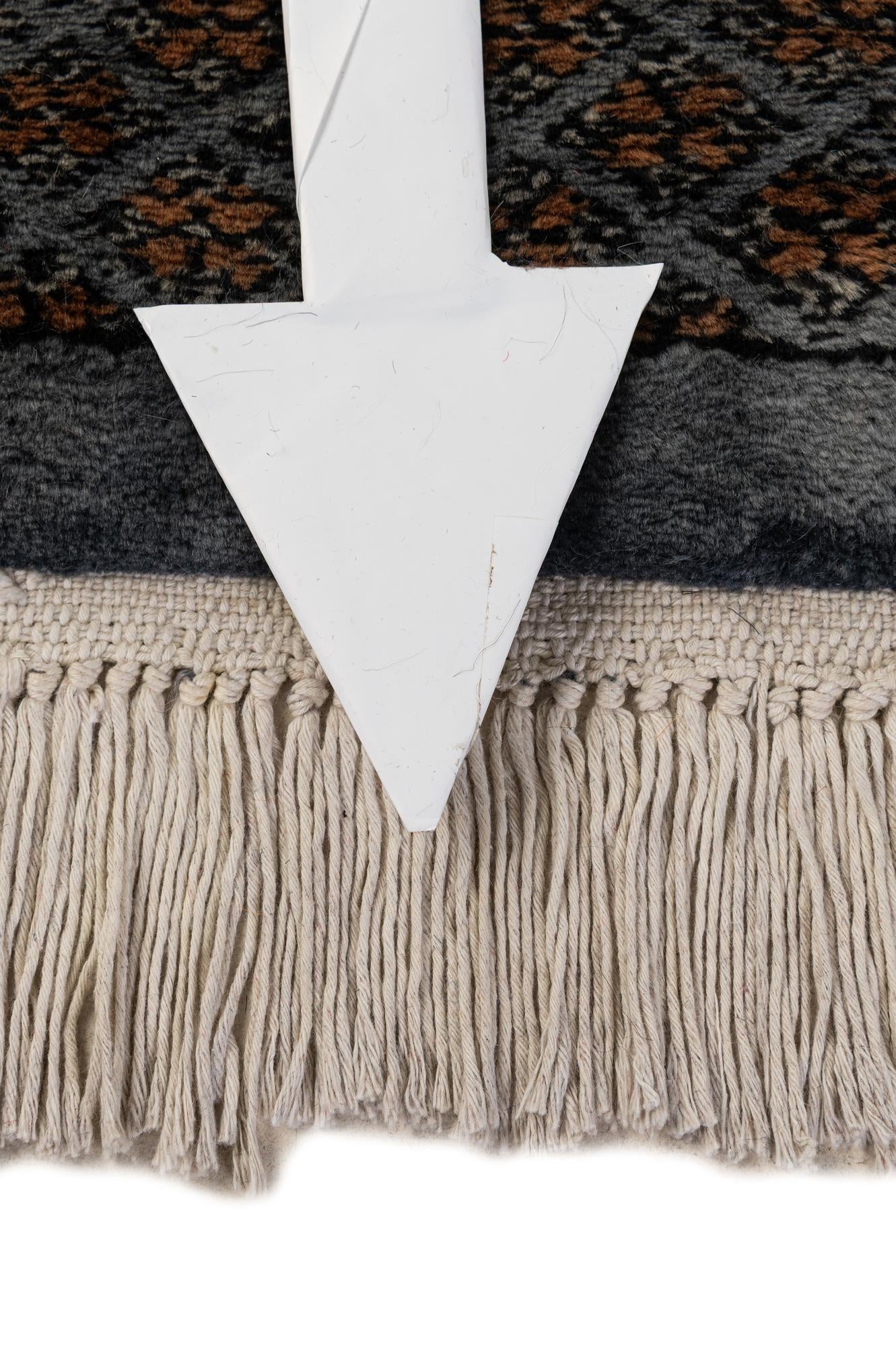 2' 7 x 10' 1 Hand Knotted Torkaman Oriental Wool Runner Rug