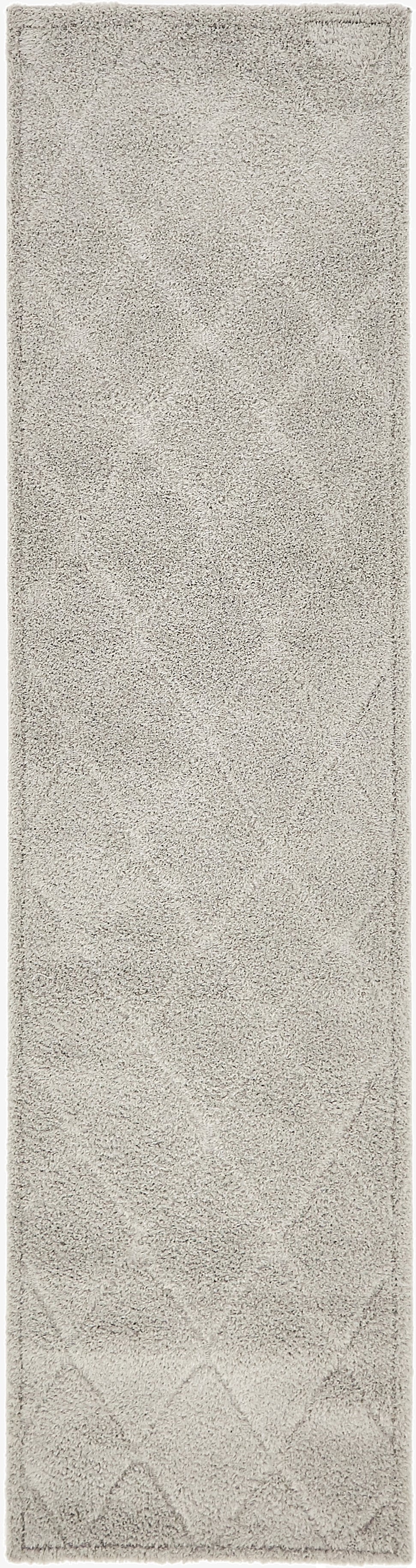 2' 7 x 10' Trellis Shag Runner Rug