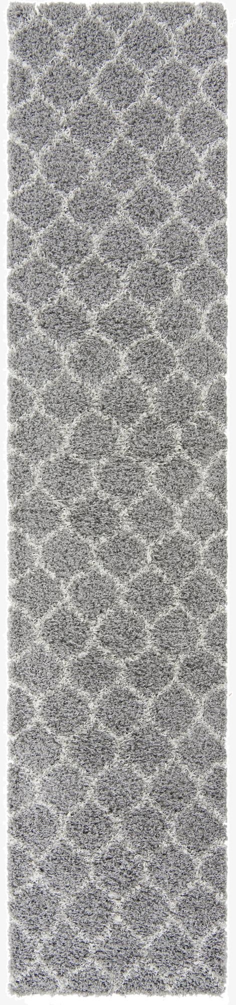 Primary image 2' 7 x 12' Trellis Shag Runner Rug