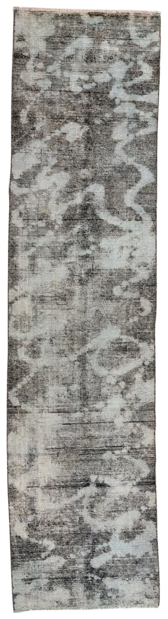 2' 10 x 11' 4 Hand Knotted Ultra Vintage Persian Wool Runner Rug