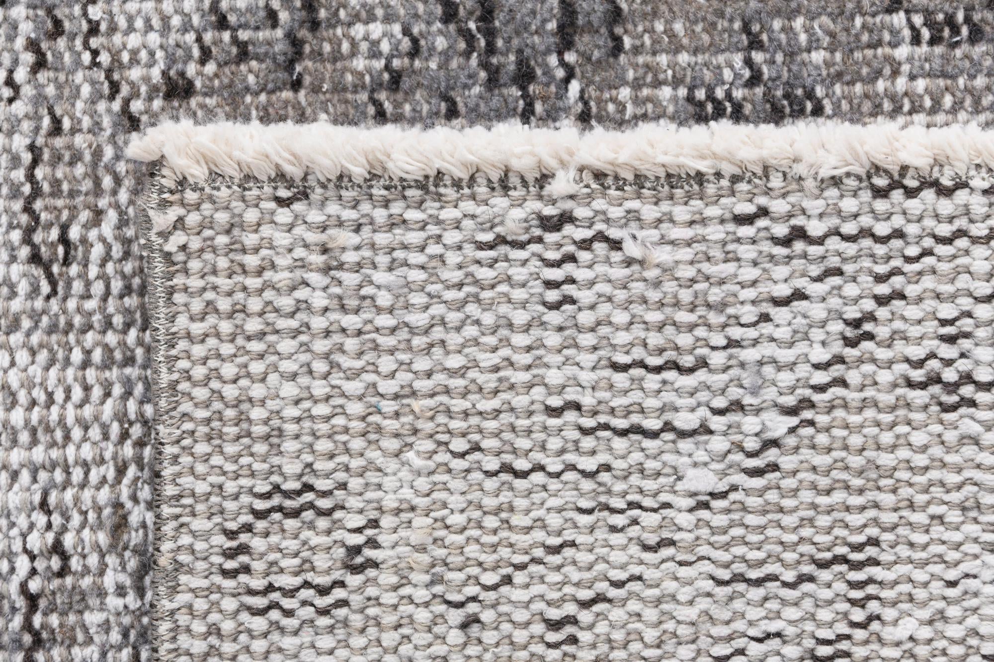 4' 9 x 9' 5 Ultra Vintage Wool Runner Rug