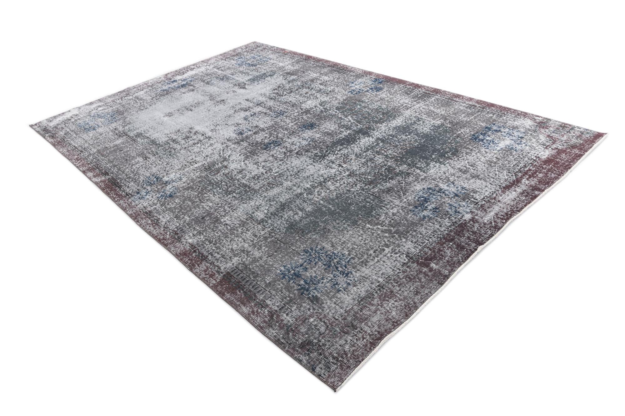 6' 7 x 10' Ultra Vintage Wool Runner Rug