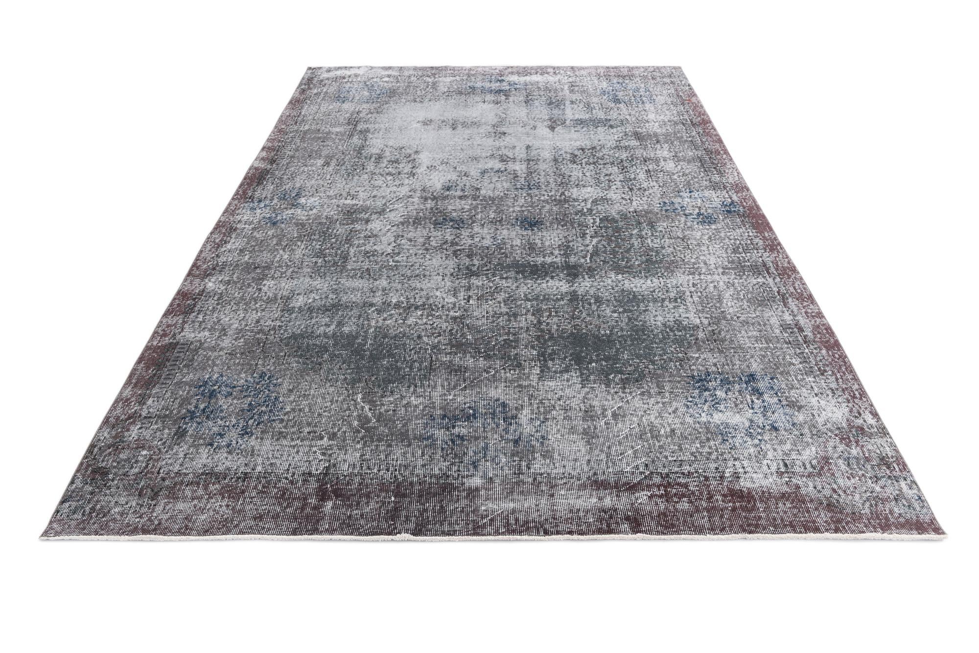 6' 7 x 10' Ultra Vintage Wool Runner Rug