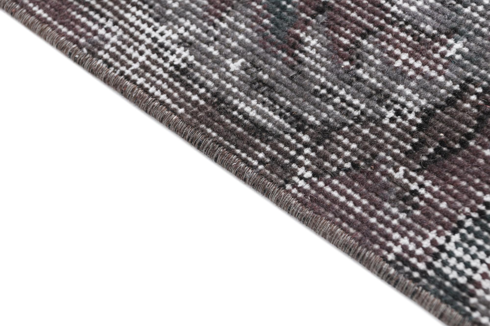 6' 7 x 10' Ultra Vintage Wool Runner Rug