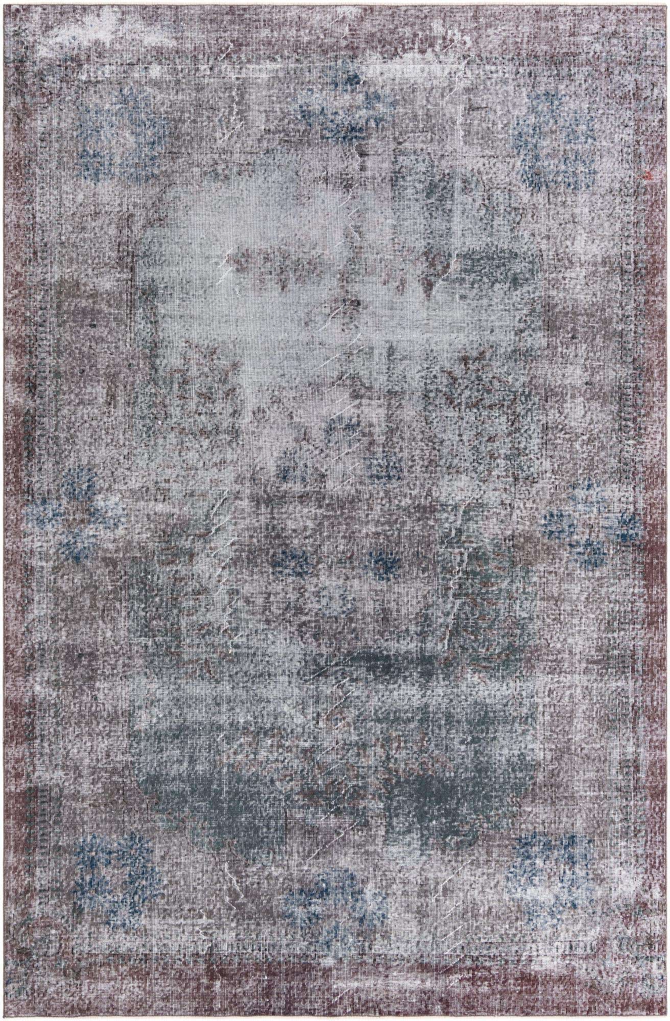 6' 7 x 10' Ultra Vintage Wool Runner Rug