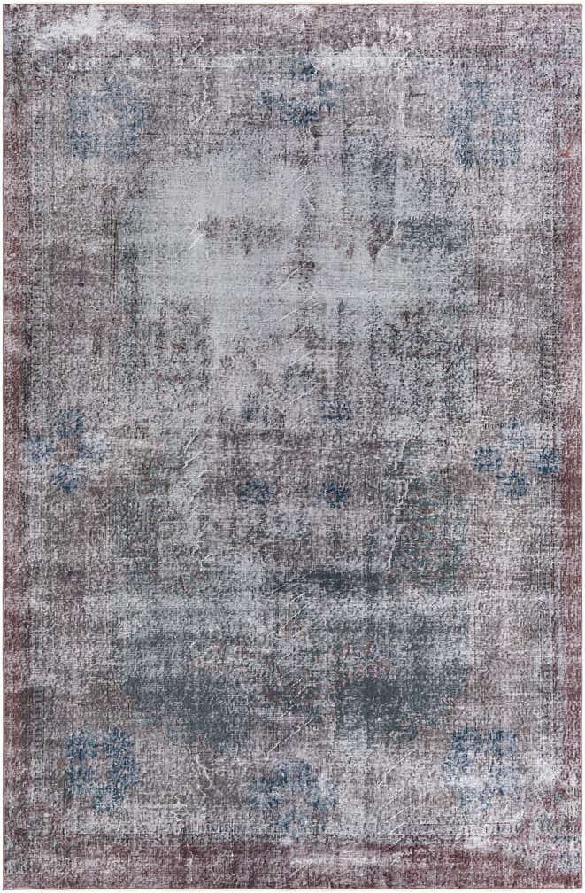 6' 7 x 10' Ultra Vintage Wool Runner Rug